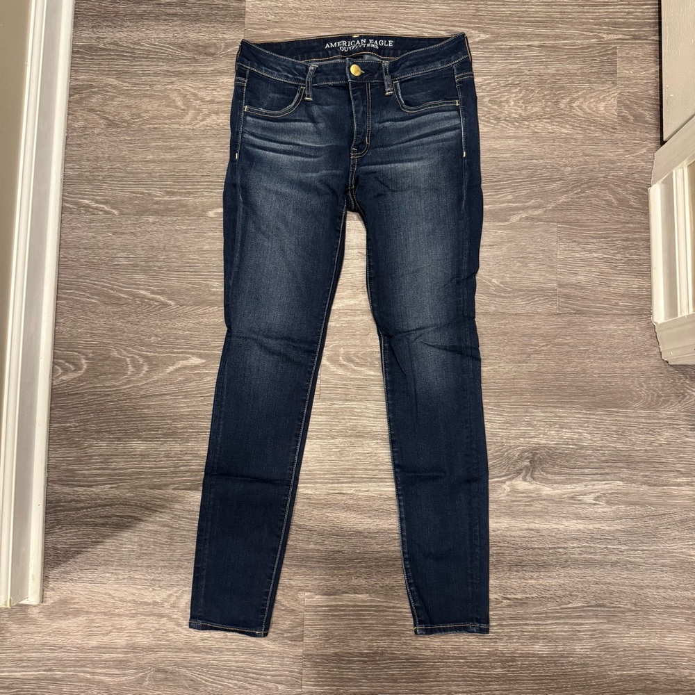 American Eagle Outfitters Women's Deep Indigo Jeggings